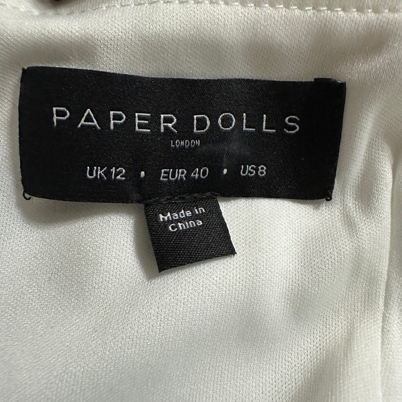 2/$30 Paper Dolls London Wide Leg Jumpsuit Size 8 Nautical New England Coastal - Picture 8 of 10